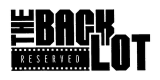 THE BACK LOT RESERVED logo