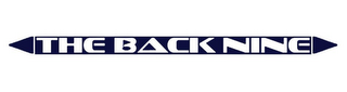 THE BACK NINE logo