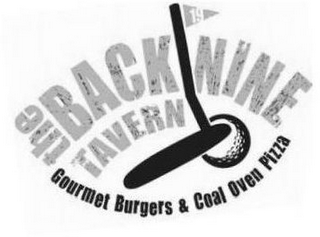 THE BACK NINE TAVERN GOURMET BURGERS & COAL OVEN PIZZA 19 logo