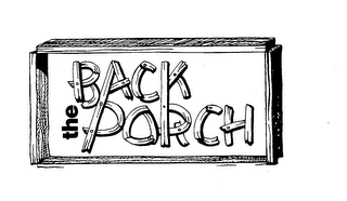 THE BACK PORCH logo