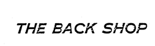 THE BACK SHOP logo