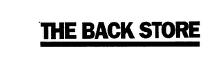 THE BACK STORE logo
