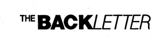 THE BACKLETTER logo