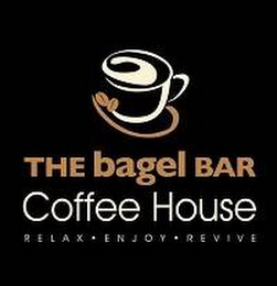 THE BAGEL BAR COFFEE HOUSE RELAX ENJOY REVIVE logo