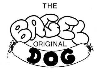 THE BAGEL ORIGINAL DOG logo