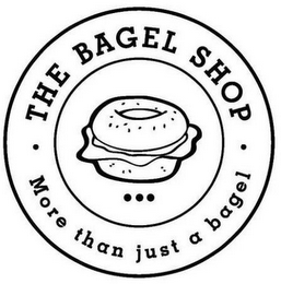 · THE BAGEL SHOP · MORE THAN JUST A BAGEL logo