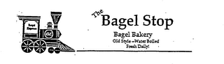 THE BAGEL STOP BAGEL BAKERY OLD STYLE-WATER BOILED FRESH DAILY! BAGEL EXPRESS BE logo