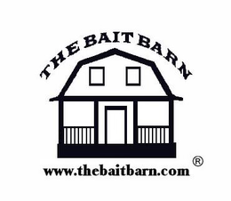 THE BAIT BARN WWW.THEBAITBARN.COM logo