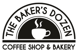 THE BAKER'S DOZEN COFFEE SHOP & BAKERY logo