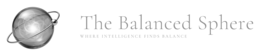 THE BALANCED SPHERE WHERE INTELLIGENCE FINDS BALANCE logo