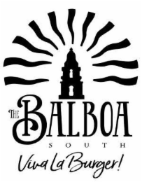 THE BALBOA SOUTH VIVA LA BURGER! logo