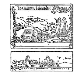 THE BALKAN SOBRANIE CIGARETTES 50000 logo