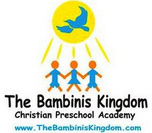 THE BAMBINIS KINGDOM CHRISTIAN PRESCHOOL ACADEMY WWW.THEBAMBINISKINDOM.COM logo