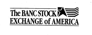 THE BANC STOCK EXCHANGE OF AMERICA logo