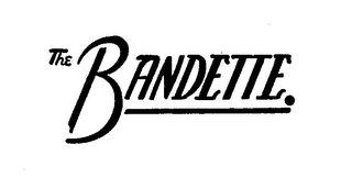 THE BANDETTE. logo