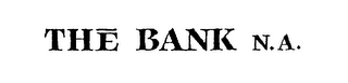 THE BANK N.A. logo