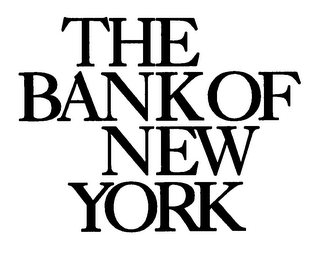 THE BANK OF NEW YORK logo