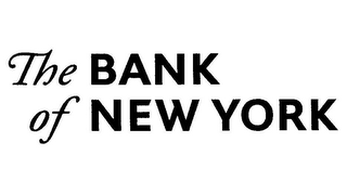 THE BANK OF NEW YORK logo