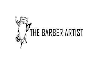 THE BARBER ARTIST logo