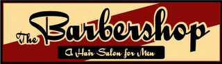 THE BARBERSHOP A HAIR SALON FOR MEN logo