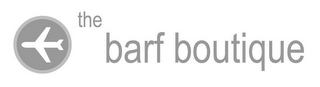 THE BARF BOUTIQUE logo