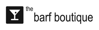 THE BARF BOUTIQUE logo