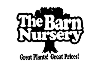 THE BARN NURSERY GREAT PLANTS! GREAT PRICES! logo