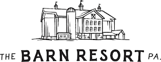 THE BARN RESORT PA. logo