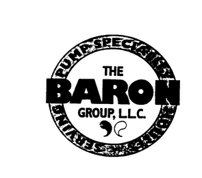 THE BARON GROUP, L.L.C. SERVING PUMP SPECIALITY HOUSES logo