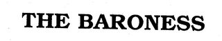 THE BARONESS logo