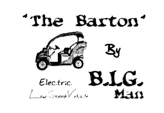 "THE BARTON" BY B.I.G. MAN ELECTRIC LASPEEDVEHICLE logo