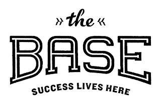 THE BASE SUCCESS LIVES HERE logo
