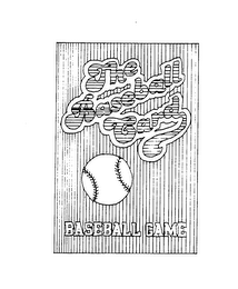 THE BASEBALL CARD BASEBALL GAME logo