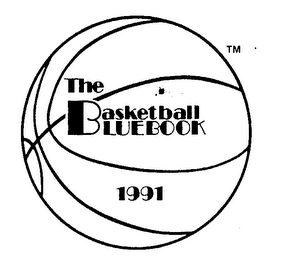 THE BASKETBALL BLUEBOOK 1991 logo