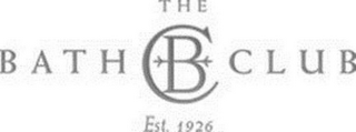 THE BATH BC CLUB EST. 1926 logo