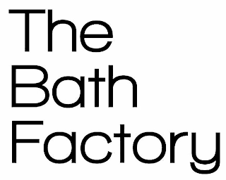 THE BATH FACTORY logo