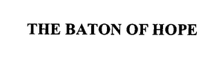 THE BATON OF HOPE logo
