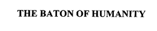THE BATON OF HUMANITY logo