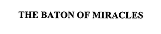 THE BATON OF MIRACLES logo