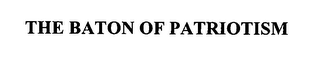 THE BATON OF PATRIOTISM logo