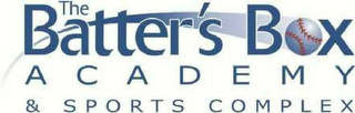 THE BATTER'S BOX ACADEMY & SPORTS COMPLEX logo