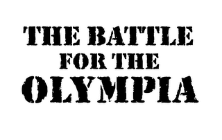 THE BATTLE FOR THE OLYMPIA logo
