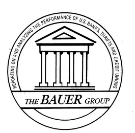 THE BAUER GROUP REPORTING ON AND ANALYZING THE PERFORMANCE OF U.S. BANKS, THRIFTS AND CREDIT UNIONS logo