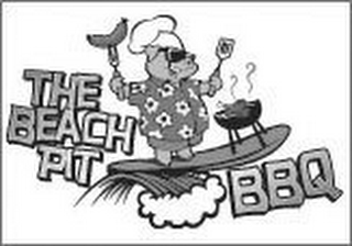 THE BEACH PIT BBQ logo
