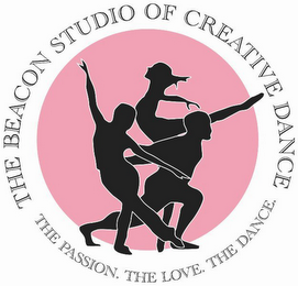 THE BEACON STUDIO OF CREATIVE DANCE THE PASSION. THE LOVE. THE DANCE. logo