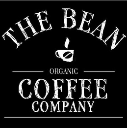 THE BEAN ORGANIC COFFEE COMPANY logo