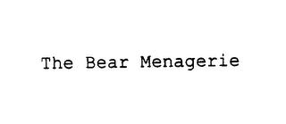 THE BEAR MENAGERIE logo