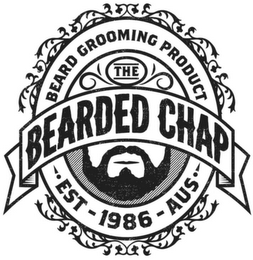 THE BEARDED CHAP BEARD GROOMING PRODUCT EST 1986 AUS logo