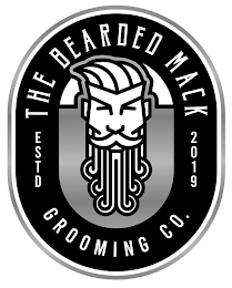 THE BEARDED MACK GROOMING CO. ESTD 2019 logo