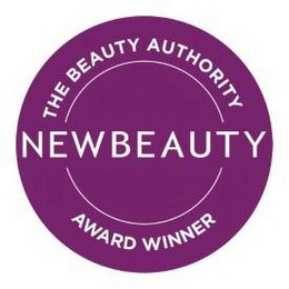 THE BEAUTY AUTHORITY NEWBEAUTY AWARD WINNER logo